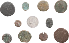 ROMAN COINS, FIRST TO TWELFTH CENTURY AD