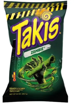 Takis Zombie Habanero Cucumber 9.9oz