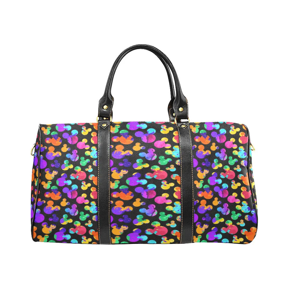 Watercolor Waterproof Luggage Travel Bag