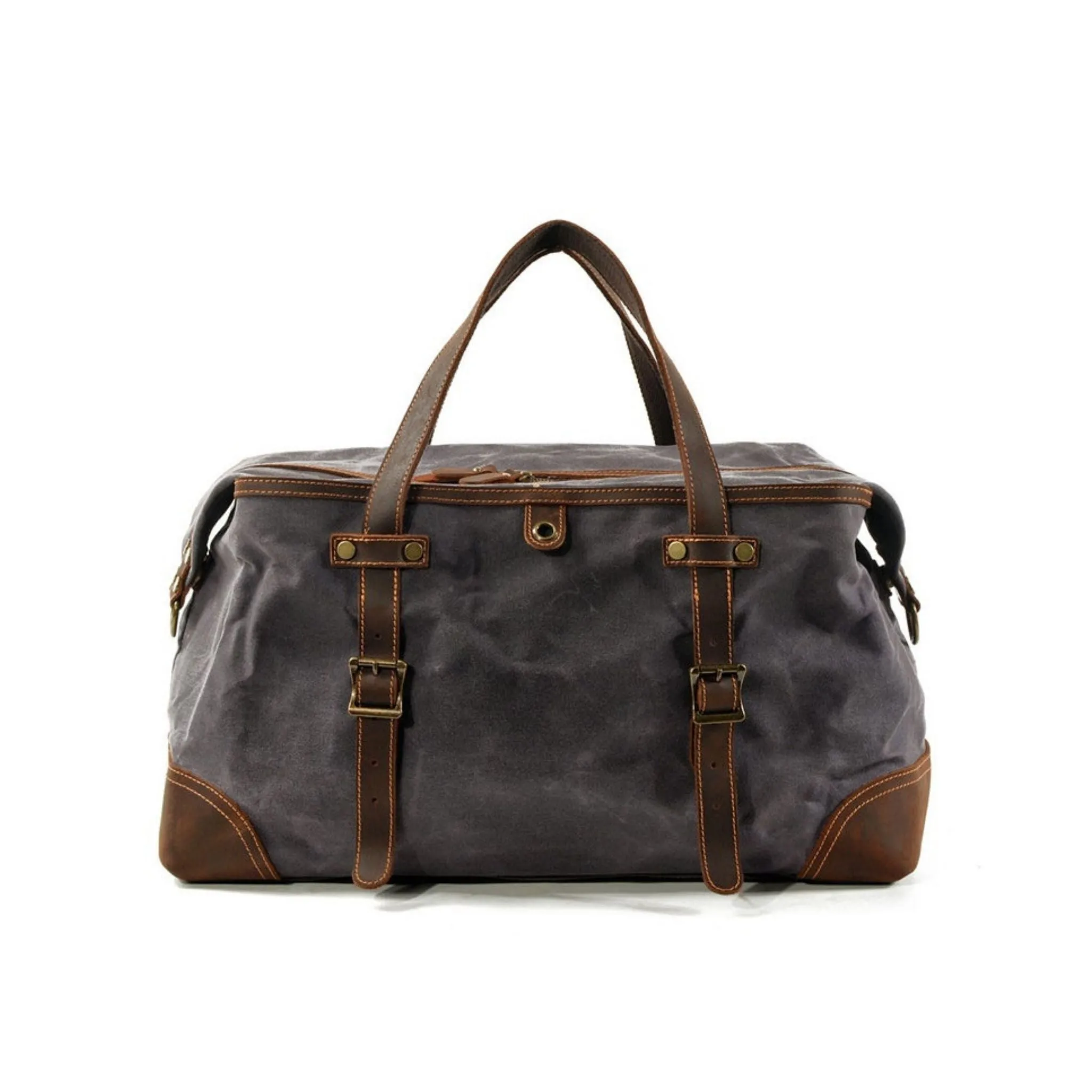 Waxed Canvas Holdall Duffel Bag